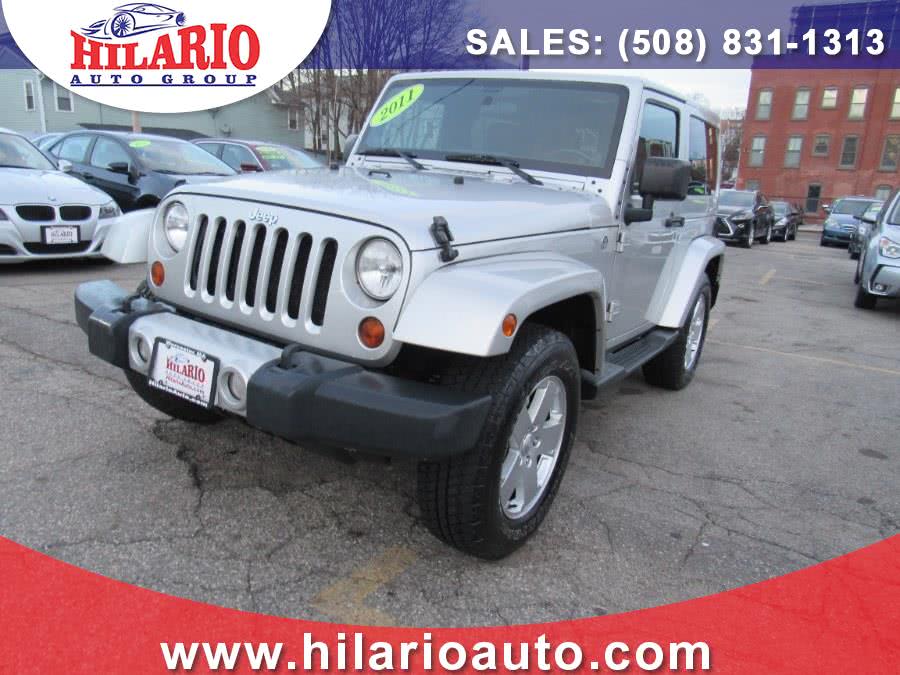 2011 Jeep Wrangler 4WD 2dr Sahara, available for sale in Worcester, Massachusetts | Hilario's Auto Sales Inc.. Worcester, Massachusetts