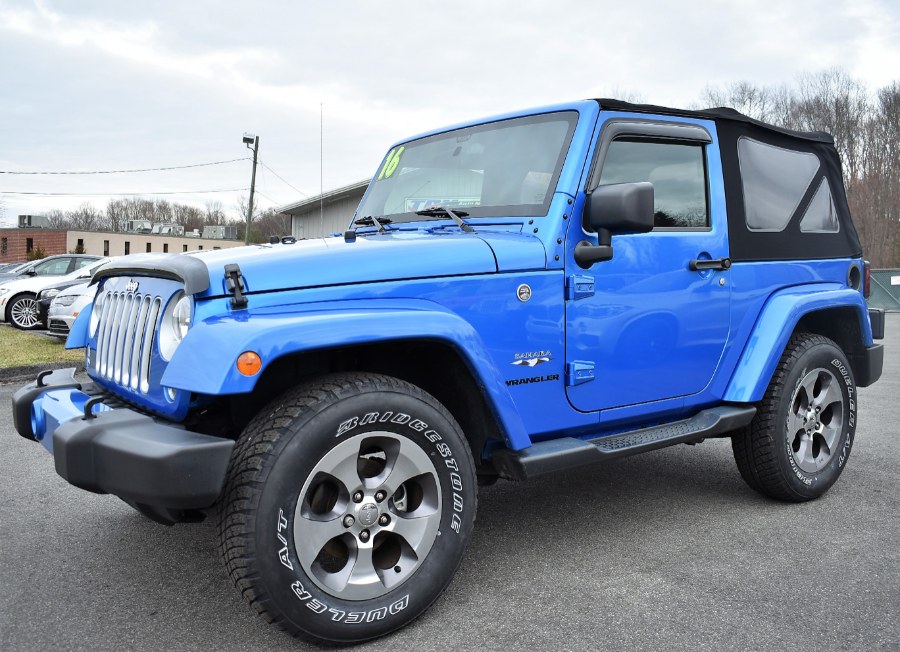 2016 Jeep Wrangler 4WD 2dr Sahara, available for sale in Berlin, Connecticut | Tru Auto Mall. Berlin, Connecticut