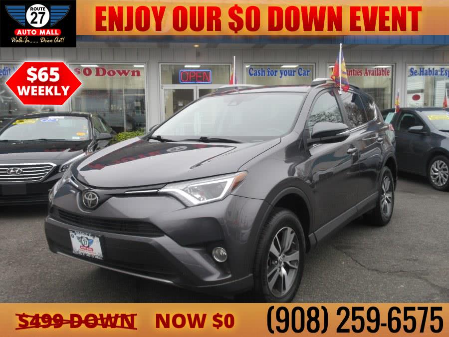 2018 Toyota RAV4 XLE FWD (Natl), available for sale in Linden, New Jersey | Route 27 Auto Mall. Linden, New Jersey 2018 Toyota RAV4 XLE FWD (Natl), available for sale in Linden, New Jersey | Route 27 Auto Mall. Linden, New Jersey