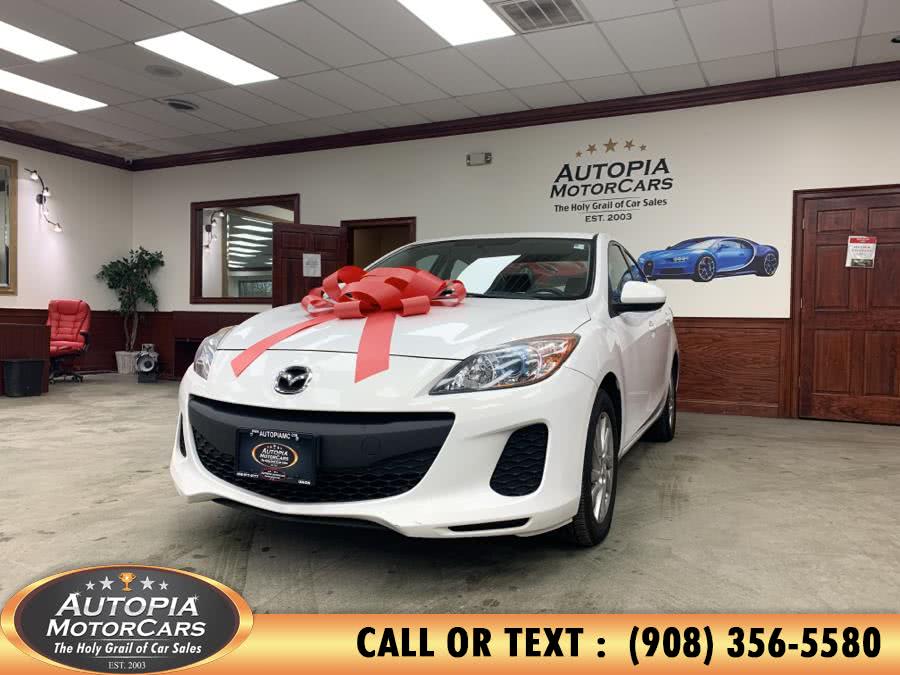 2013 Mazda Mazda3 4dr Sdn Auto i Touring, available for sale in Union, New Jersey | Autopia Motorcars Inc. Union, New Jersey