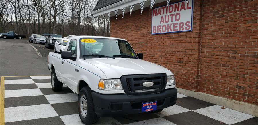 2007 Ford Ranger 2WD Reg Cab 112" XL, available for sale in Waterbury, Connecticut | National Auto Brokers, Inc.. Waterbury, Connecticut