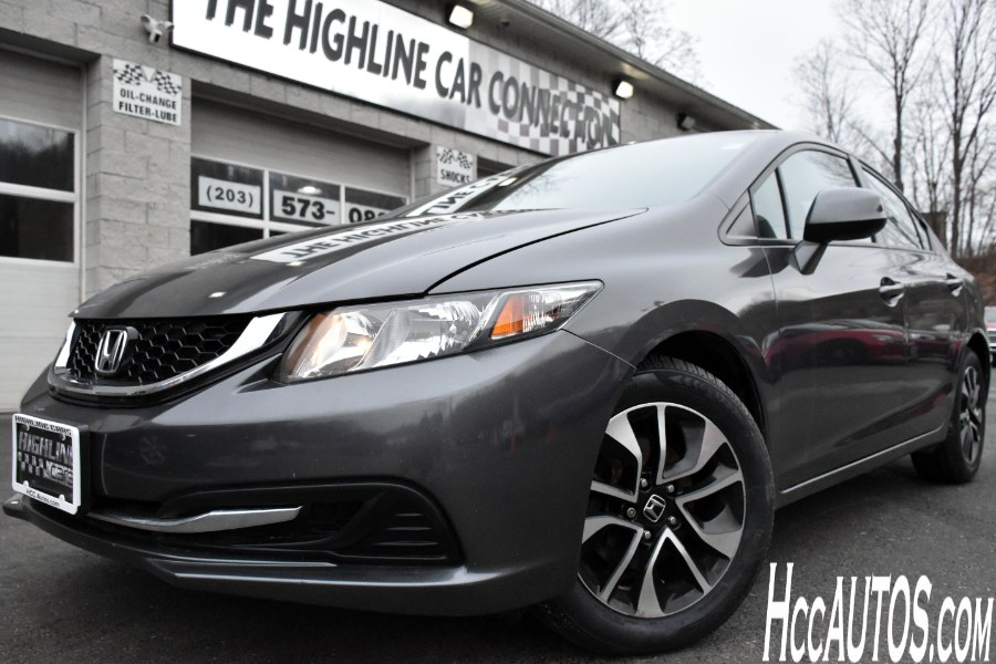 2013 Honda Civic Sdn 4dr Auto EX, available for sale in Waterbury, Connecticut | Highline Car Connection. Waterbury, Connecticut