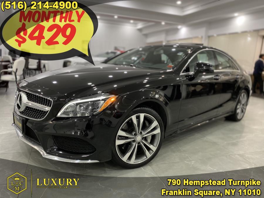 2016 Mercedes-Benz CLS 4dr Sdn CLS 550 4MATIC, available for sale in Franklin Square, New York | Luxury Motor Club. Franklin Square, New York