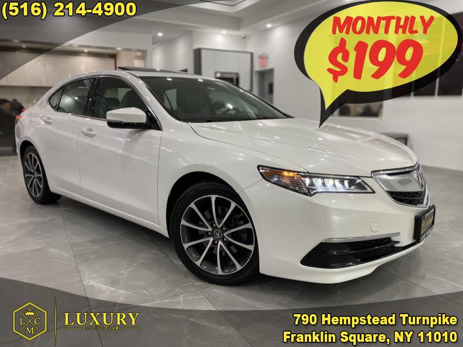 2015 Acura TLX 4dr Sdn FWD V6 Tech, available for sale in Franklin Square, New York | Luxury Motor Club. Franklin Square, New York