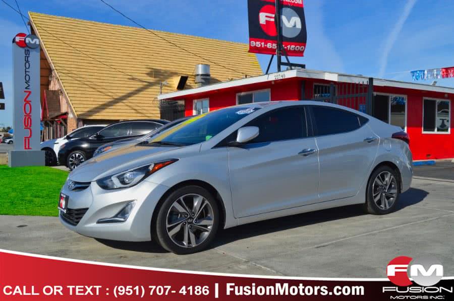 2015 Hyundai Elantra 4dr Sdn Auto Limited (Alabama Plant), available for sale in Moreno Valley, California | Fusion Motors Inc. Moreno Valley, California