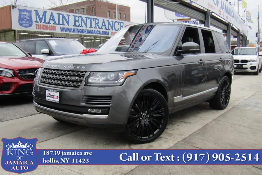 2017 Land Rover Range Rover Td6 Diesel SWB, available for sale in Hollis, New York | King of Jamaica Auto Inc. Hollis, New York