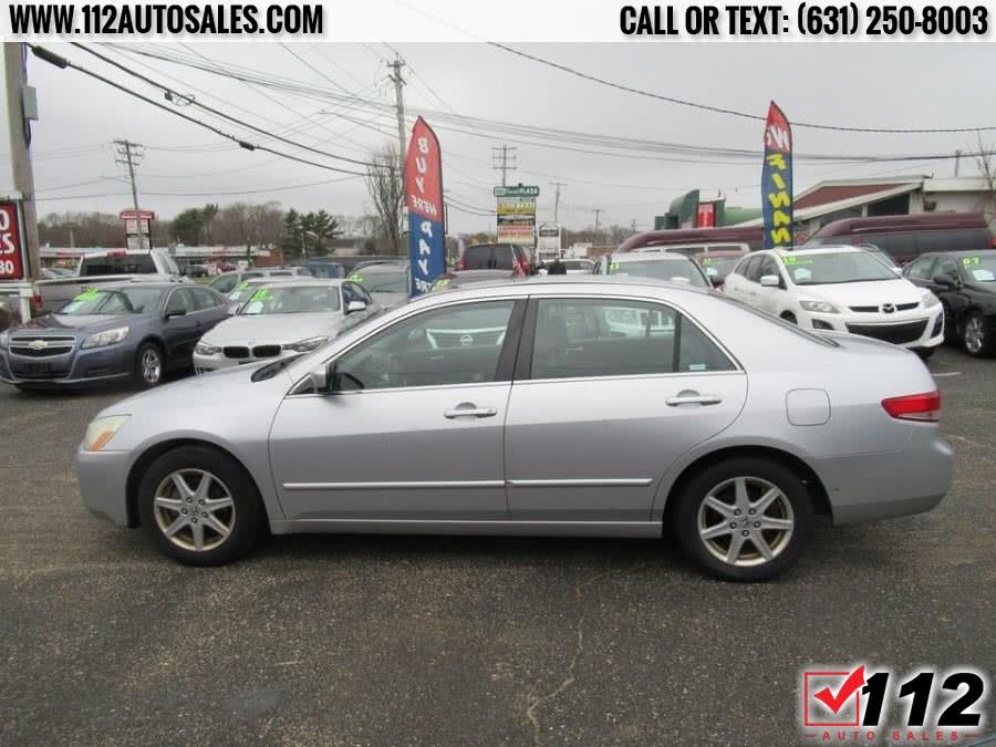 2004 Honda Accord Sdn EX Auto V6 w/Leather/XM, available for sale in Patchogue, New York | 112 Auto Sales. Patchogue, New York