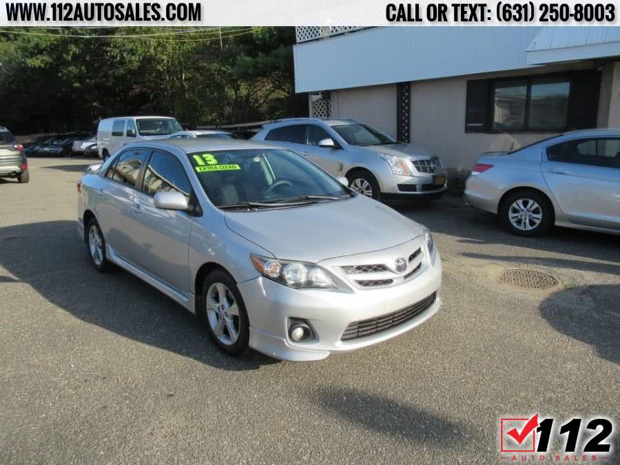 2013 Toyota Corolla 4dr Sdn Auto S, available for sale in Patchogue, New York | 112 Auto Sales. Patchogue, New York