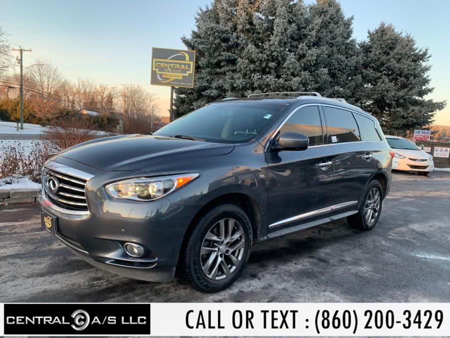 2014 Infiniti QX60 AWD 4dr, available for sale in East Windsor, Connecticut | Central A/S LLC. East Windsor, Connecticut
