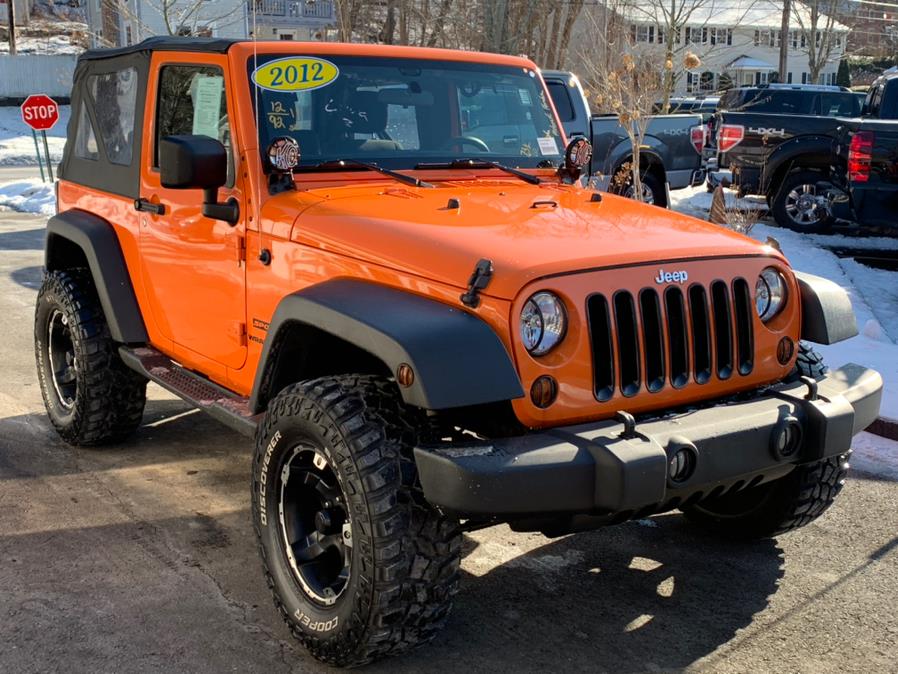 2012 Jeep Wrangler 4WD 2dr Sport, available for sale in Canton, Connecticut | Lava Motors. Canton, Connecticut