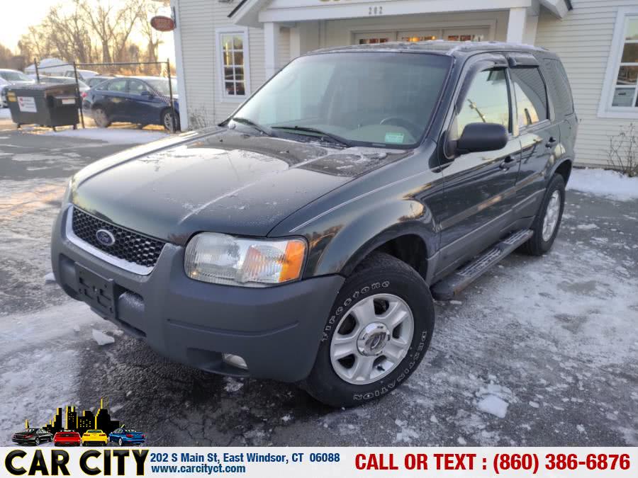 2003 Ford Escape 4dr 103" WB XLT 4WD Premium, available for sale in East Windsor, Connecticut | Car City LLC. East Windsor, Connecticut