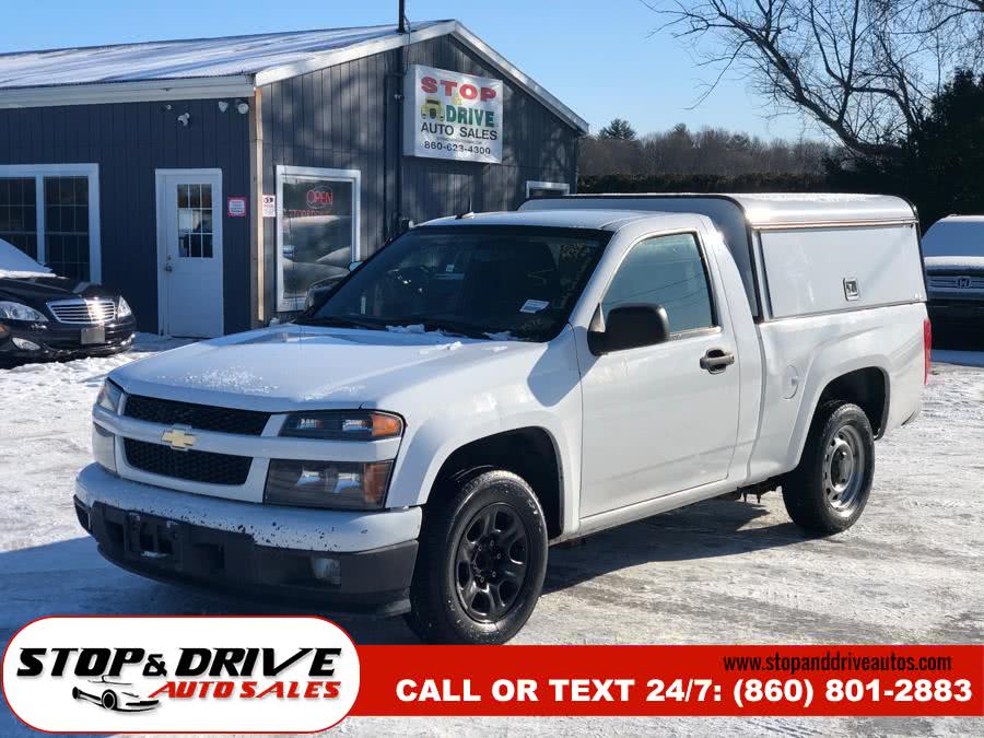 2012 Chevrolet Colorado 2WD Reg Cab Work Truck, available for sale in East Windsor, Connecticut | Stop & Drive Auto Sales. East Windsor, Connecticut
