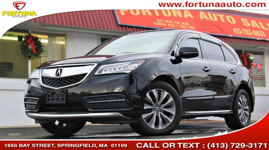 2014 Acura MDX SH-AWD 4dr Tech Pkg, available for sale in Springfield, Massachusetts | Fortuna Auto Sales Inc.. Springfield, Massachusetts