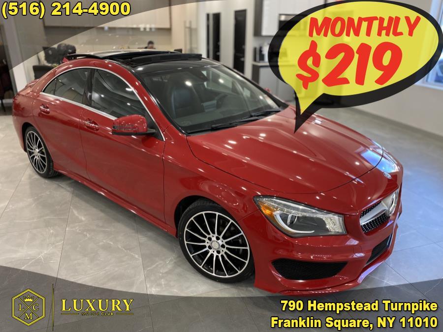 2016 Mercedes-Benz CLA 4dr Sdn CLA 250 4MATIC, available for sale in Franklin Square, New York | Luxury Motor Club. Franklin Square, New York