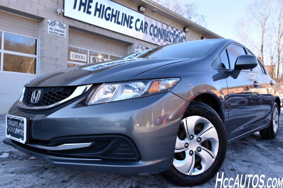2013 Honda Civic Sdn 4dr Man LX, available for sale in Waterbury, Connecticut | Highline Car Connection. Waterbury, Connecticut