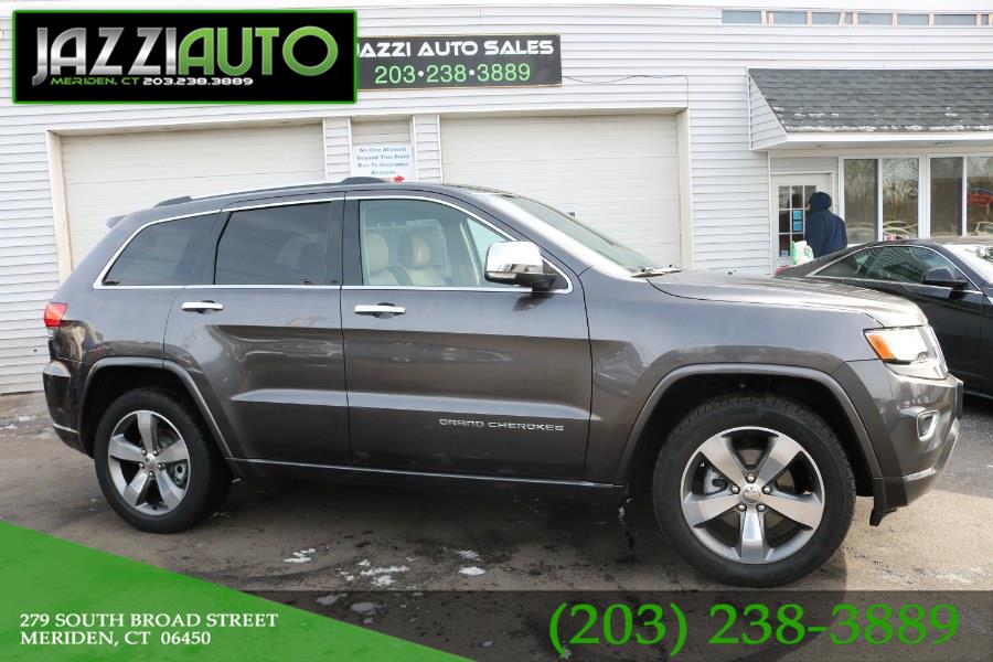 2015 Jeep Grand Cherokee 4WD 4dr Overland, available for sale in Meriden, Connecticut | Jazzi Auto Sales LLC. Meriden, Connecticut