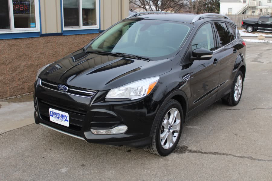 2015 Ford Escape 4WD 4dr Titanium, available for sale in East Windsor, Connecticut | Century Auto And Truck. East Windsor, Connecticut