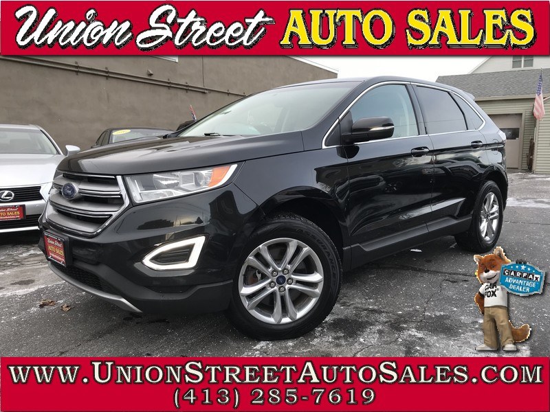 2015 Ford Edge 4dr SEL AWD, available for sale in West Springfield, Massachusetts | Union Street Auto Sales. West Springfield, Massachusetts