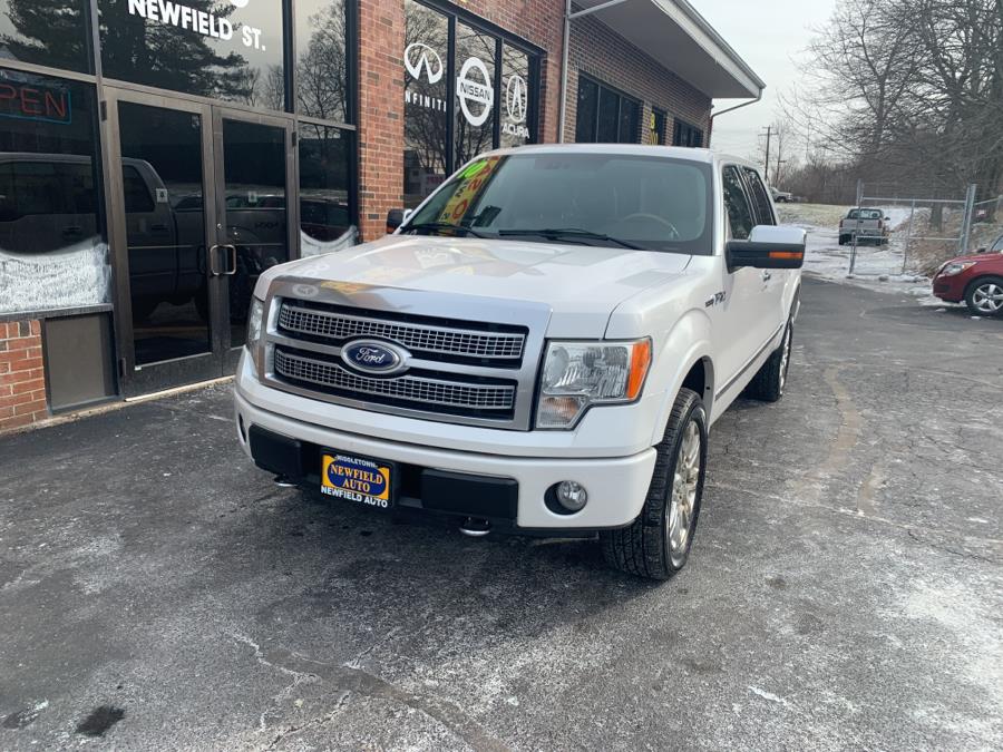 2010 Ford F-150 4WD SuperCrew 145" Platinum, available for sale in Middletown, Connecticut | Newfield Auto Sales. Middletown, Connecticut