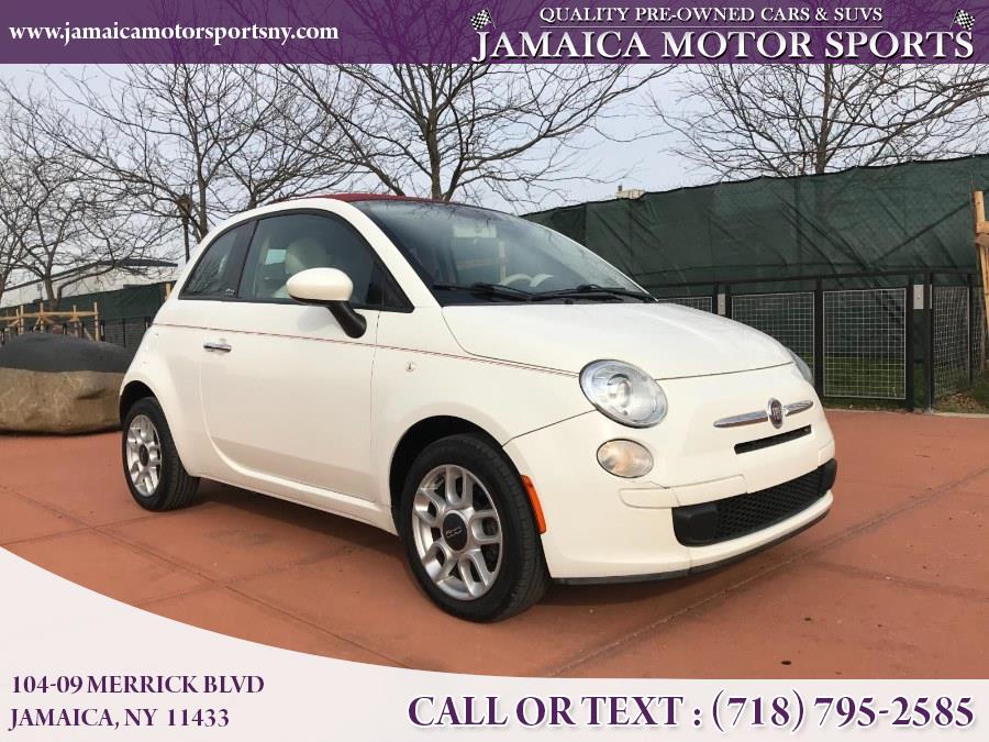2012 FIAT 500 2dr Conv Pop, available for sale in Jamaica, New York | Jamaica Motor Sports . Jamaica, New York