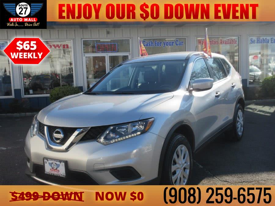Used Nissan Rogue AWD 4dr S 2016 | Route 27 Auto Mall. Linden, New Jersey Used Nissan Rogue AWD 4dr S 2016 | Route 27 Auto Mall. Linden, New Jersey