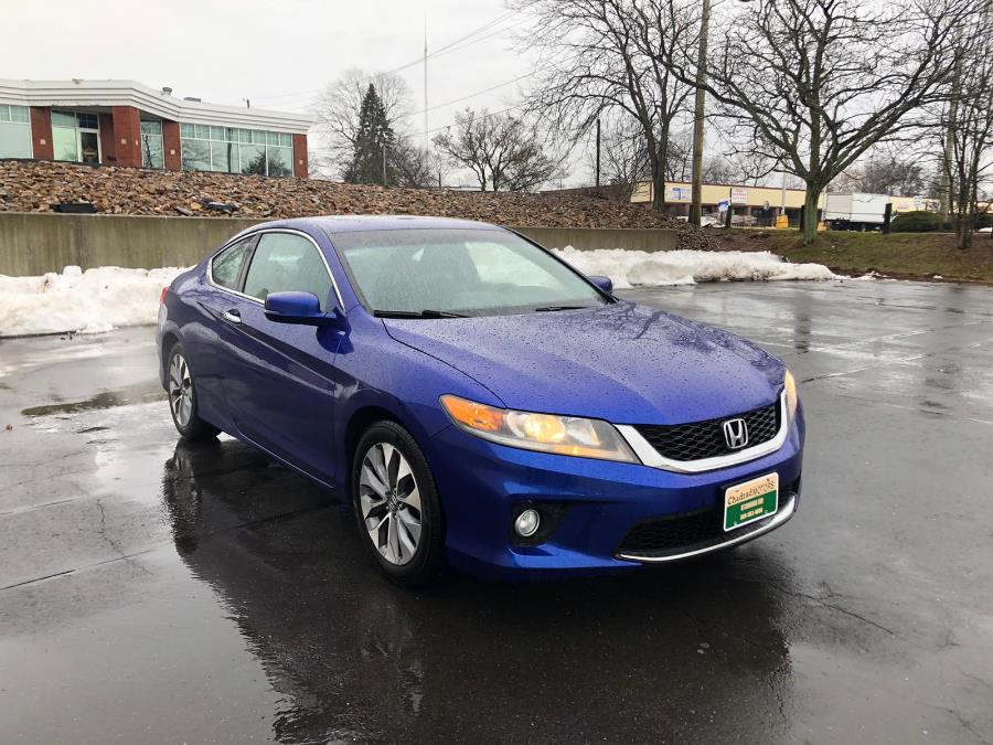 2013 Honda Accord Cpe 2dr I4 Auto EX PZEV, available for sale in West Hartford, Connecticut | Chadrad Motors llc. West Hartford, Connecticut