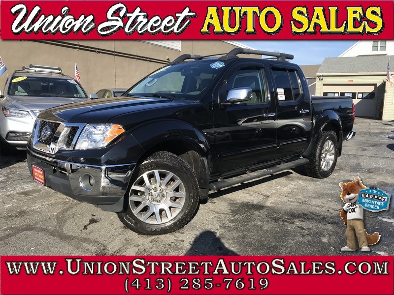2012 Nissan Frontier 4WD Crew Cab SWB Auto SL, available for sale in West Springfield, Massachusetts | Union Street Auto Sales. West Springfield, Massachusetts