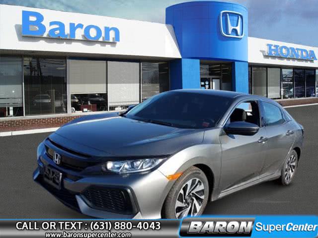 2017 Honda Civic Hatchback LX, available for sale in Patchogue, New York | Baron Supercenter. Patchogue, New York
