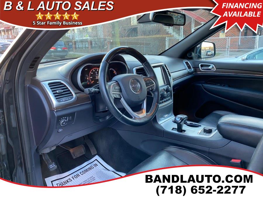2015 Jeep Grand Cherokee 4WD 4dr Overland, available for sale in Bronx, New York | B & L Auto Sales LLC. Bronx, New York 2015 Jeep Grand Cherokee 4WD 4dr Overland, available for sale in Bronx, New York | B & L Auto Sales LLC. Bronx, New York