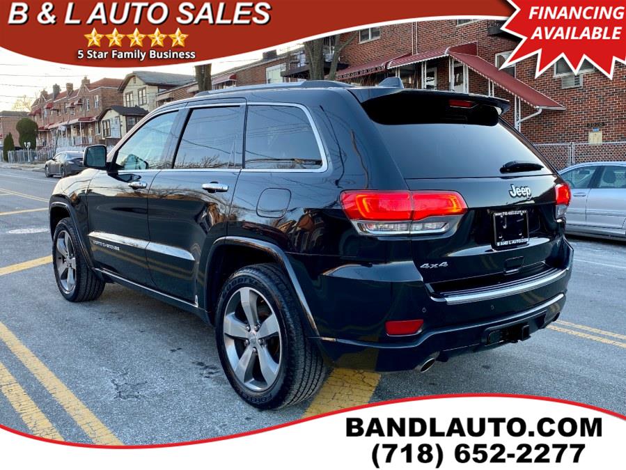 2015 Jeep Grand Cherokee 4WD 4dr Overland, available for sale in Bronx, New York | B & L Auto Sales LLC. Bronx, New York 2015 Jeep Grand Cherokee 4WD 4dr Overland, available for sale in Bronx, New York | B & L Auto Sales LLC. Bronx, New York
