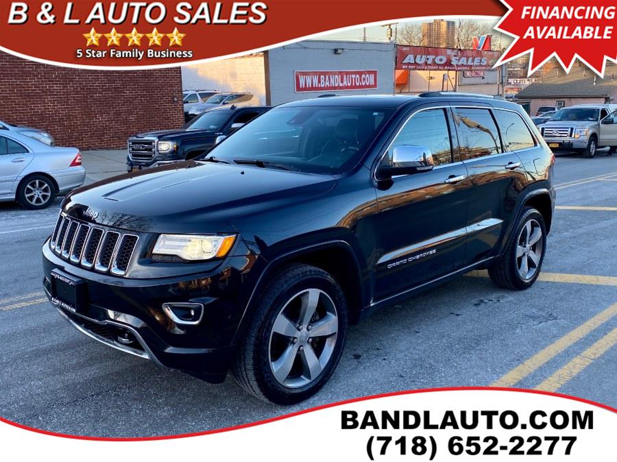 2015 Jeep Grand Cherokee 4WD 4dr Overland, available for sale in Bronx, New York | B & L Auto Sales LLC. Bronx, New York 2015 Jeep Grand Cherokee 4WD 4dr Overland, available for sale in Bronx, New York | B & L Auto Sales LLC. Bronx, New York