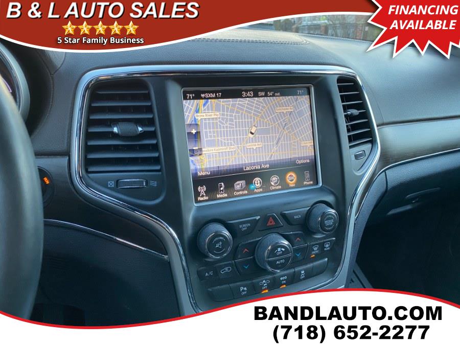 2015 Jeep Grand Cherokee 4WD 4dr Overland, available for sale in Bronx, New York | B & L Auto Sales LLC. Bronx, New York 2015 Jeep Grand Cherokee 4WD 4dr Overland, available for sale in Bronx, New York | B & L Auto Sales LLC. Bronx, New York