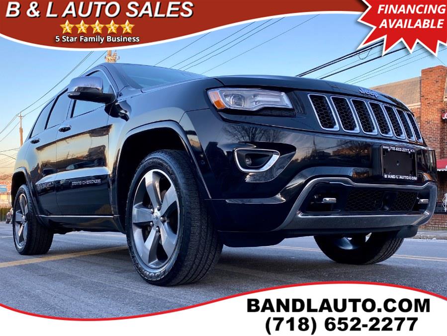 2015 Jeep Grand Cherokee 4WD 4dr Overland, available for sale in Bronx, New York | B & L Auto Sales LLC. Bronx, New York 2015 Jeep Grand Cherokee 4WD 4dr Overland, available for sale in Bronx, New York | B & L Auto Sales LLC. Bronx, New York