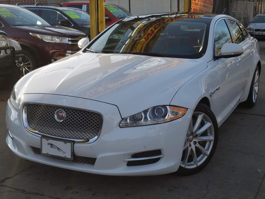 2014 Jaguar XJ 3.0 Portfolio Supercharged  AWD w/Leather,Navigation,Dual Moonroof, available for sale in Queens, NY
