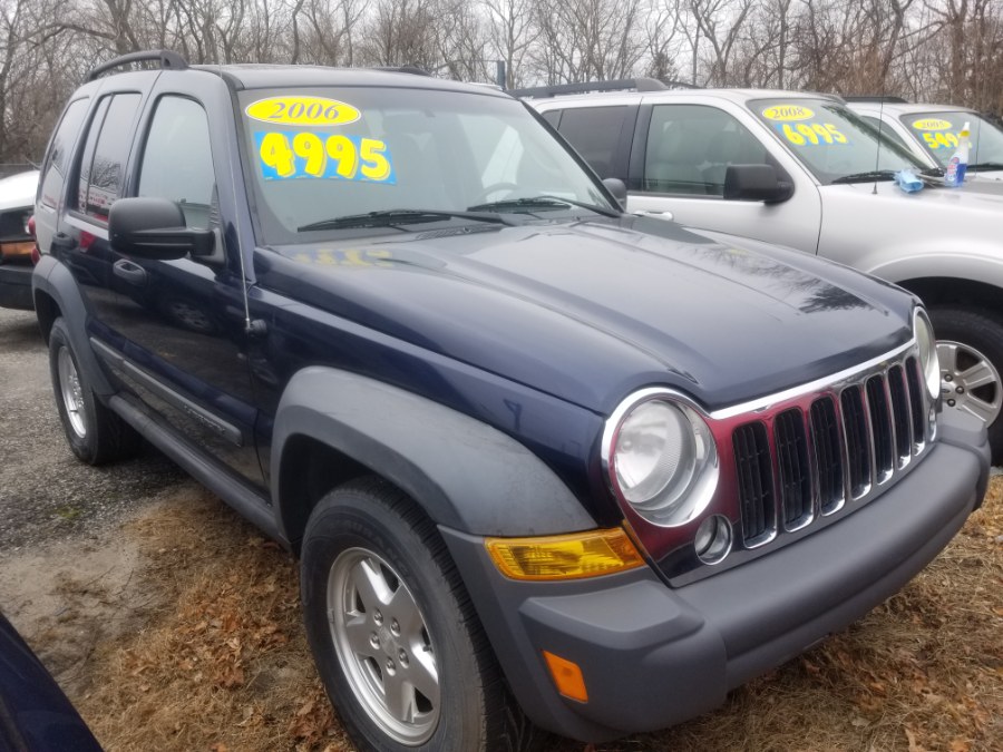 2006 Jeep Liberty 4dr Sport 4WD, available for sale in Patchogue, New York | Romaxx Truxx. Patchogue, New York 2006 Jeep Liberty 4dr Sport 4WD, available for sale in Patchogue, New York | Romaxx Truxx. Patchogue, New York
