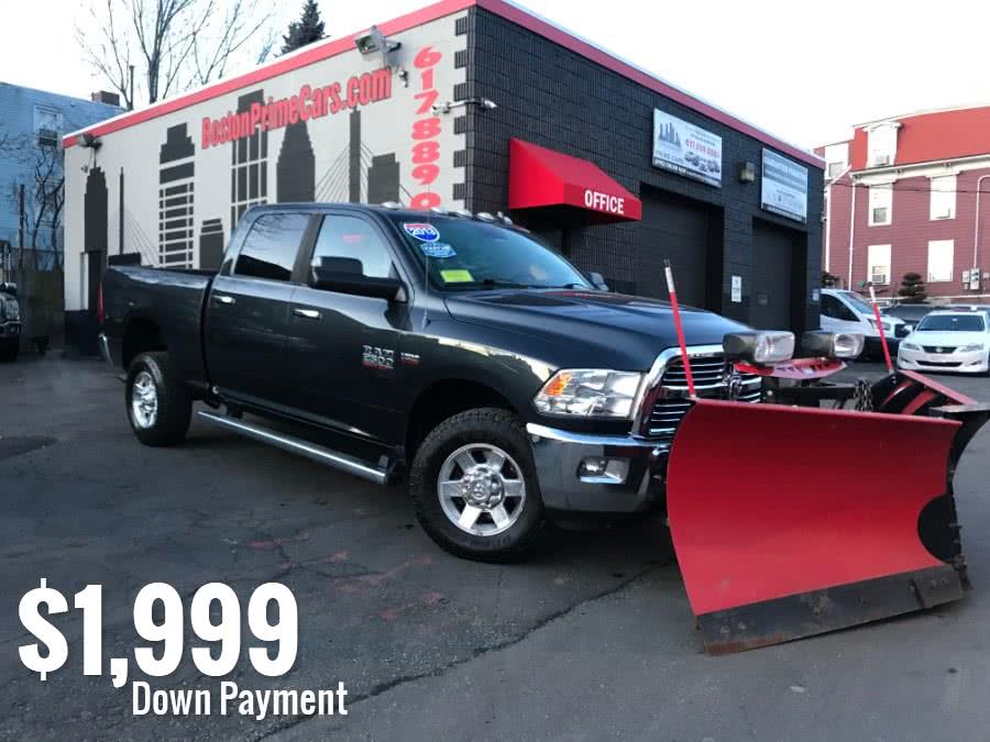 2013 Ram 2500 4WD Crew Cab Big Horn V-PLOW, available for sale in Chelsea, Massachusetts | Boston Prime Cars Inc. Chelsea, Massachusetts