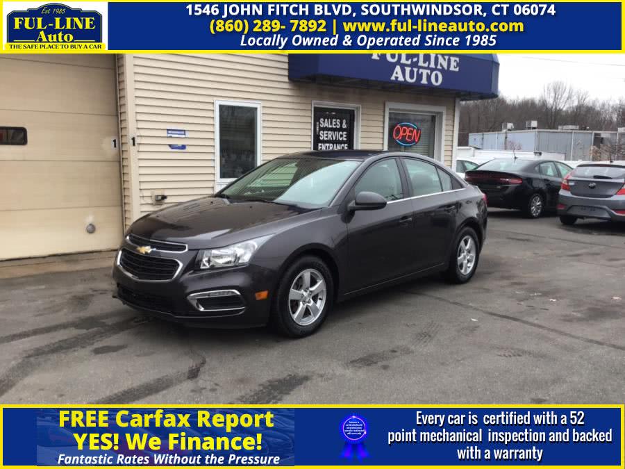 2016 Chevrolet Cruze Limited 4dr Sdn Auto LT w/1LT, available for sale in South Windsor , Connecticut | Ful-line Auto LLC. South Windsor , Connecticut