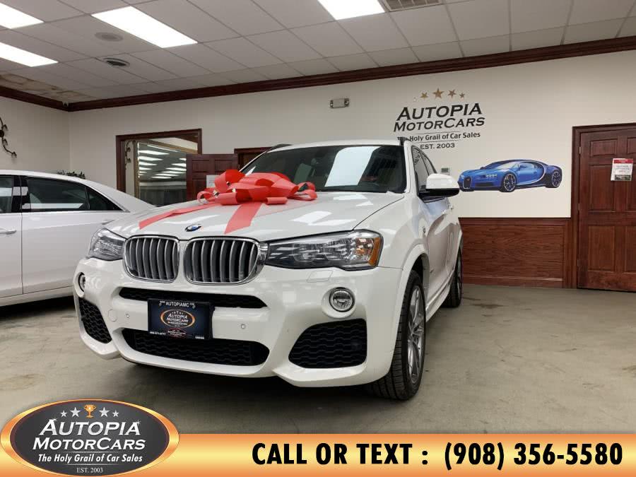 2017 BMW X3 xDrive28i Sports Activity Vehicle, available for sale in Union, New Jersey | Autopia Motorcars Inc. Union, New Jersey