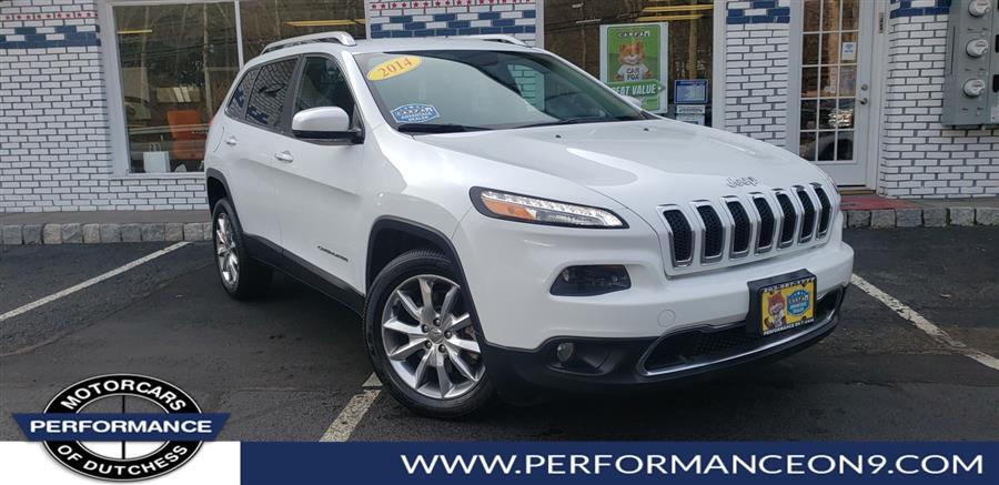 2014 Jeep Cherokee 4dr Limited, available for sale in Wappingers Falls, New York | Performance Motor Cars. Wappingers Falls, New York