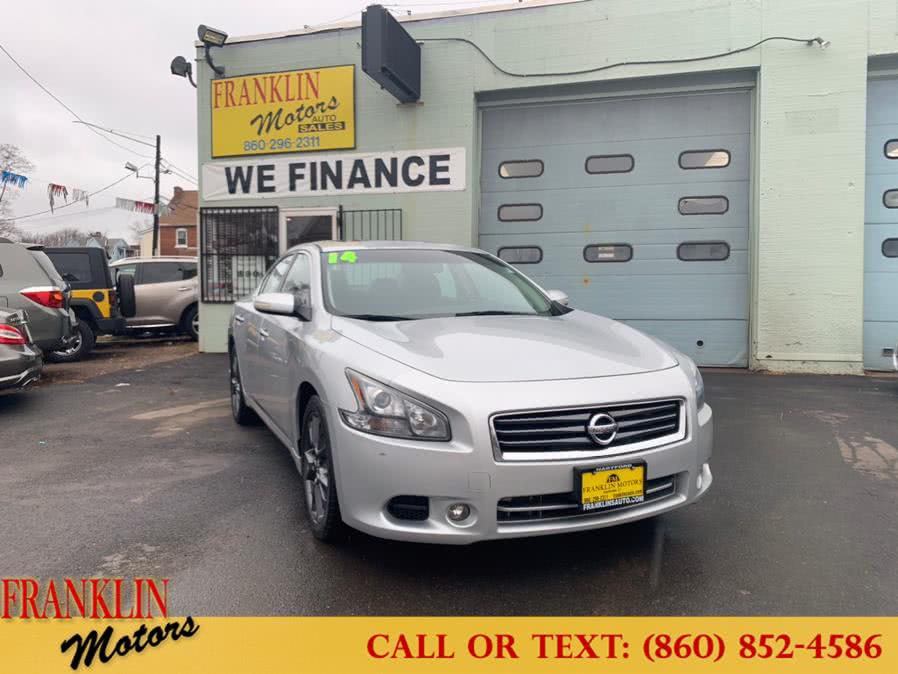 2014 Nissan Maxima 4dr Sdn 3.5 S, available for sale in Hartford, Connecticut | Franklin Motors Auto Sales LLC. Hartford, Connecticut