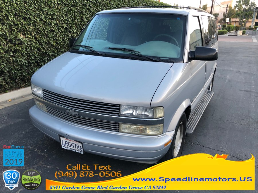 1999 Chevrolet Astro Passenger Ext 111" WB RWD, available for sale in Garden Grove, California | Speedline Motors. Garden Grove, California