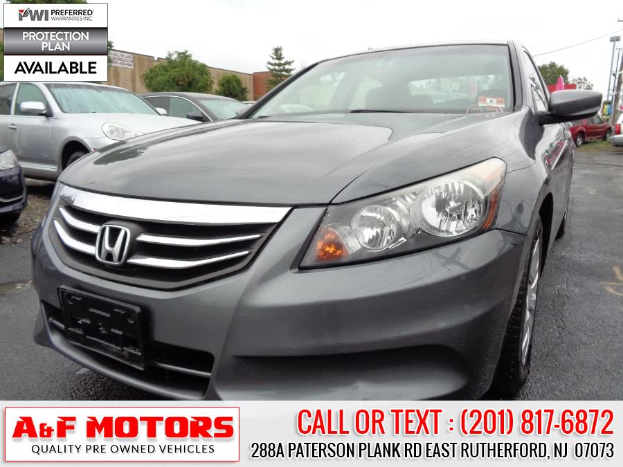 2012 Honda Accord Sdn 4dr I4 Auto LX PZEV, available for sale in East Rutherford, New Jersey | A&F Motors LLC. East Rutherford, New Jersey