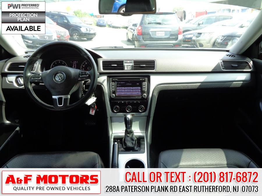 2013 Volkswagen Passat 4dr Sdn 2.5L Auto SE PZEV, available for sale in East Rutherford, New Jersey | A&F Motors LLC. East Rutherford, New Jersey 2013 Volkswagen Passat 4dr Sdn 2.5L Auto SE PZEV, available for sale in East Rutherford, New Jersey | A&F Motors LLC. East Rutherford, New Jersey