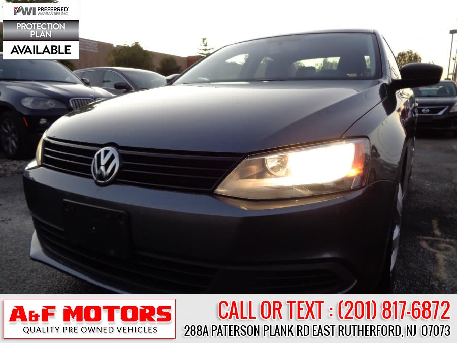 2012 Volkswagen Jetta Sedan 4dr Auto S, available for sale in East Rutherford, New Jersey | A&F Motors LLC. East Rutherford, New Jersey