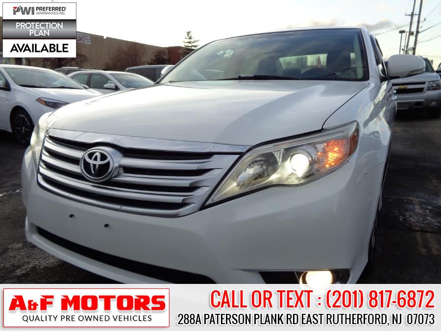 2011 Toyota Avalon 4dr Sdn Limited (Natl), available for sale in East Rutherford, New Jersey | A&F Motors LLC. East Rutherford, New Jersey