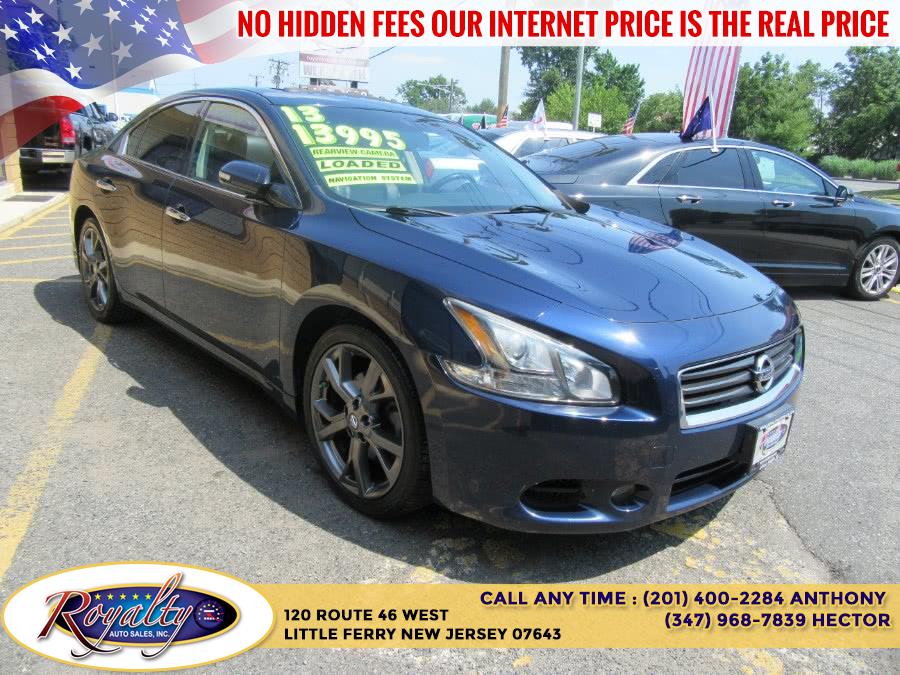 2013 Nissan Maxima 4dr Sdn 3.5 SV w/Premium Pkg, available for sale in Little Ferry, New Jersey | Royalty Auto Sales. Little Ferry, New Jersey