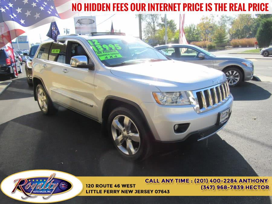 Used Jeep Grand Cherokee 4WD 4dr Limited 2012 | Royalty Auto Sales. Little Ferry, New Jersey Used Jeep Grand Cherokee 4WD 4dr Limited 2012 | Royalty Auto Sales. Little Ferry, New Jersey