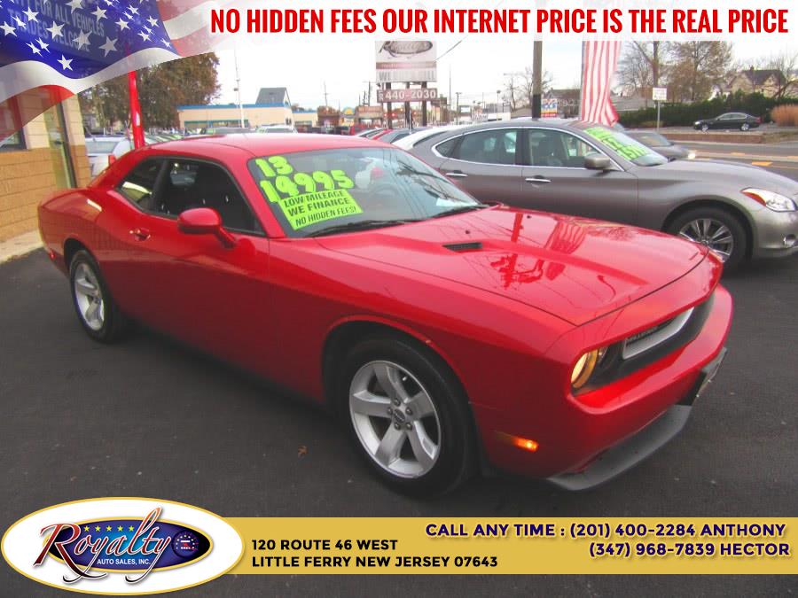 2013 Dodge Challenger 2dr Cpe SXT, available for sale in Little Ferry, New Jersey | Royalty Auto Sales. Little Ferry, New Jersey