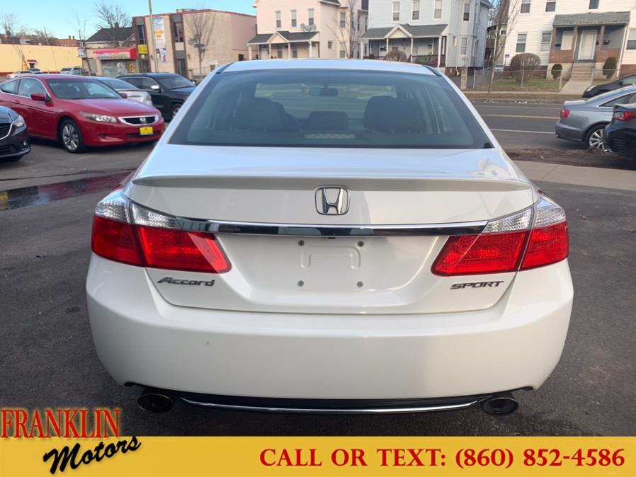 2014 Honda Accord Sedan 4dr I4 CVT Sport, available for sale in Hartford, Connecticut | Franklin Motors Auto Sales LLC. Hartford, Connecticut 2014 Honda Accord Sedan 4dr I4 CVT Sport, available for sale in Hartford, Connecticut | Franklin Motors Auto Sales LLC. Hartford, Connecticut