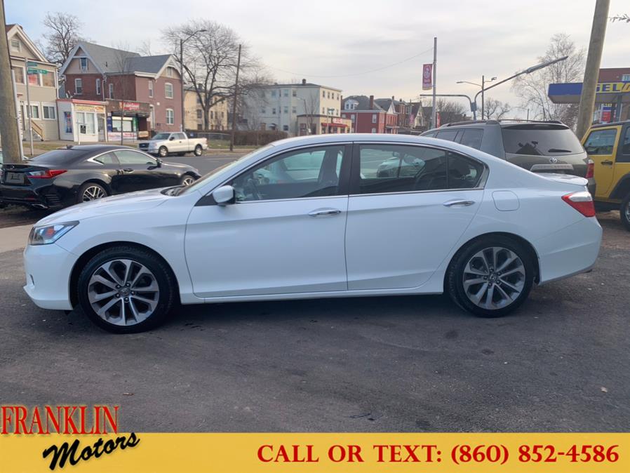 2014 Honda Accord Sedan 4dr I4 CVT Sport, available for sale in Hartford, Connecticut | Franklin Motors Auto Sales LLC. Hartford, Connecticut 2014 Honda Accord Sedan 4dr I4 CVT Sport, available for sale in Hartford, Connecticut | Franklin Motors Auto Sales LLC. Hartford, Connecticut